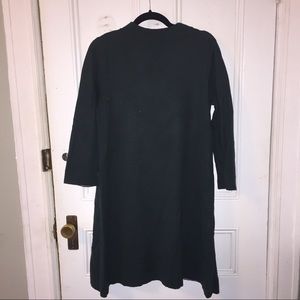 Loft Mockneck Heather Green Dress